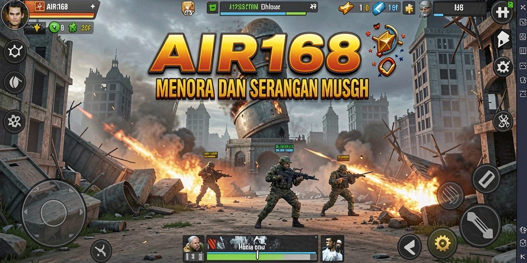 Gameplay Tower Defense yang menarik dengan menara dan musuh beragam.