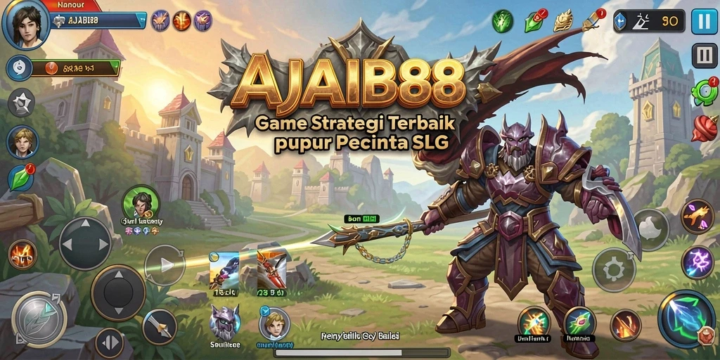 Tampilan gameplay seru dan menantang dalam AJAIB88.