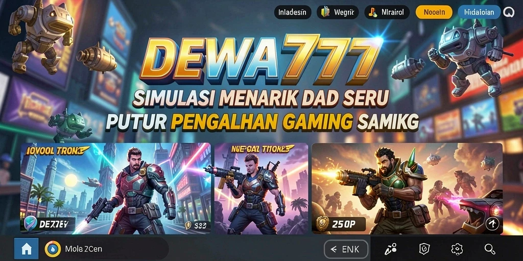 Screenshot menampilkan gameplay DEWA777 dengan aksi seru dan grafis menawan.