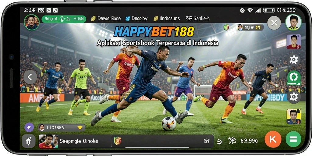 Tampilan screenshot utama HAPPYBET188 yang menarik saat taruhan berlangsung.