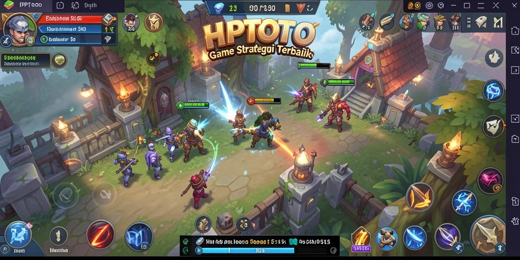 Tangkapan layar HPTOTO menampilkan aksi strategis dan pertempuran mendebarkan.