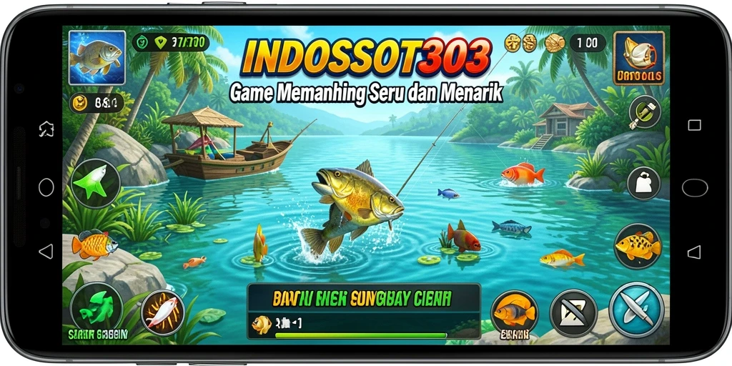 Tangkapan ikan yang memukau dalam INDOSLOT303, gameplay yang menyenangkan.