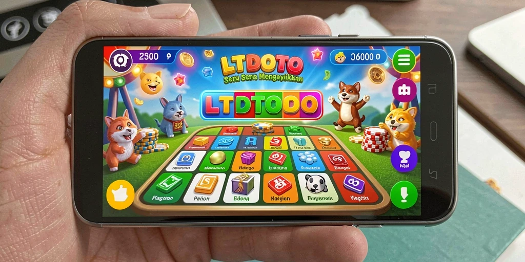 Screenshot utama LTDTOTO menampilkan gameplay Bingo yang seru dan interaktif.