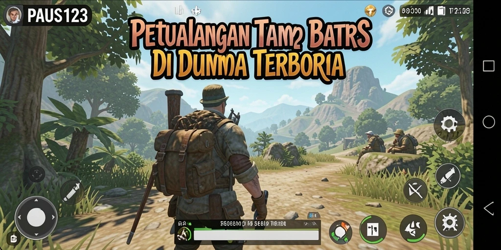 Gameplay PAUS123 dengan eksplorasi dunia terbuka yang luas.