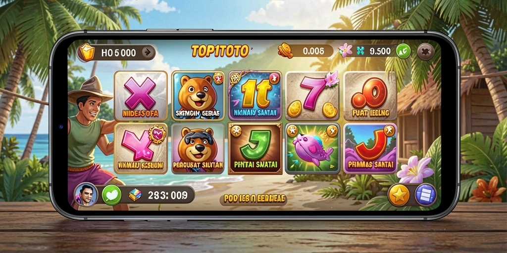 Tampilan gameplay TOP1TOTO yang seru dan menghibur.