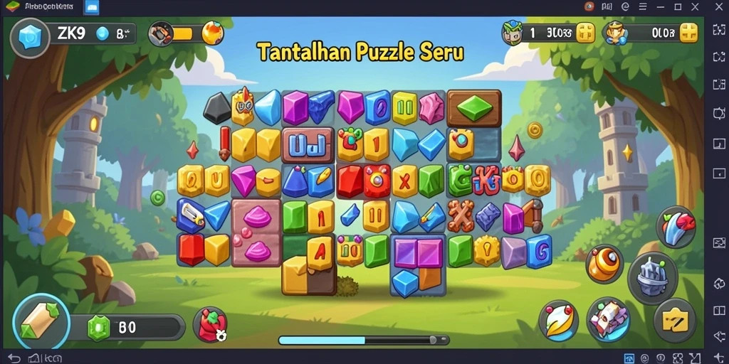 Tampilan gameplay ZK9 yang menarik dan penuh tantangan.