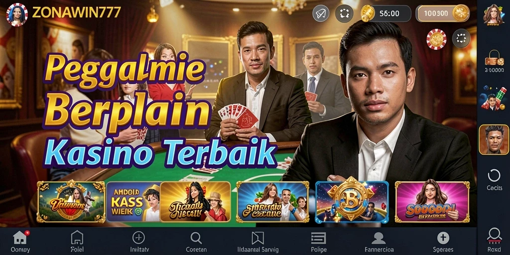 Skrinsut ZONAWIN777 menampilkan gameplay kasino yang seru dan menarik.